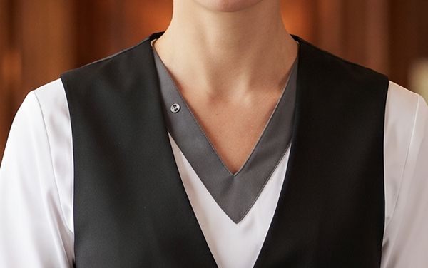 Close-up of the collar cropped from the generated set